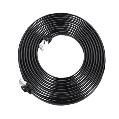 El tipo 250MHz Cat6 de UTP remienda el cable de Ethernet plano de la chaqueta de PVC del cordón Cat6