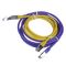 Cable de Ethernet modificado para requisitos particulares de la base Cat6 STP del cordón de remiendo Cat6 del 1m 8