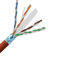 Cable del cable FTP Cat6 del remiendo de la red del ODM OD 6.50m m
