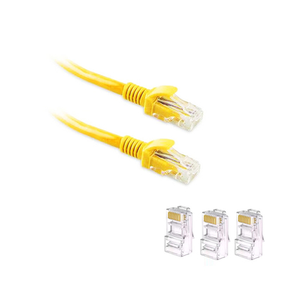 100Mbps cordón de cobre puro del HDPE Cat5e UTP LAN Cable Computer Connect Patch